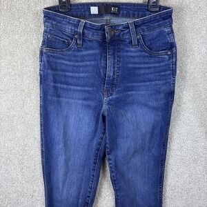 Kut from the Kloth Jeans Women's 0 (26x27) Blue Denim CONNIE Fab Ab Ankle Skinny